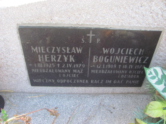 Wojciech Boguniewicz 1908 Tarnów - Grobonet - Wyszukiwarka osób pochowanych