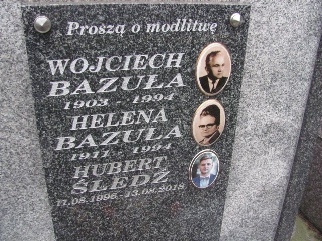 Wojciech Bazuła  1902 Tarnów - Grobonet - Wyszukiwarka osób pochowanych