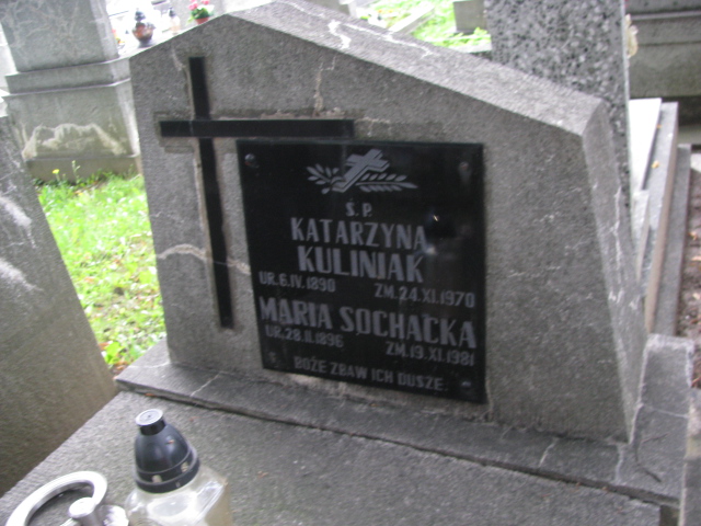 Katarzyna Kuliniak 1890 Tarnów - Grobonet - Wyszukiwarka osób pochowanych