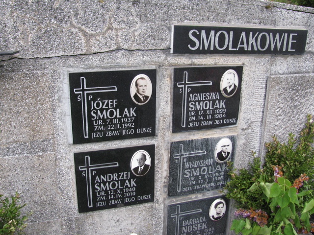 Barbara Nosek 1908 Tarnów - Grobonet - Wyszukiwarka osób pochowanych