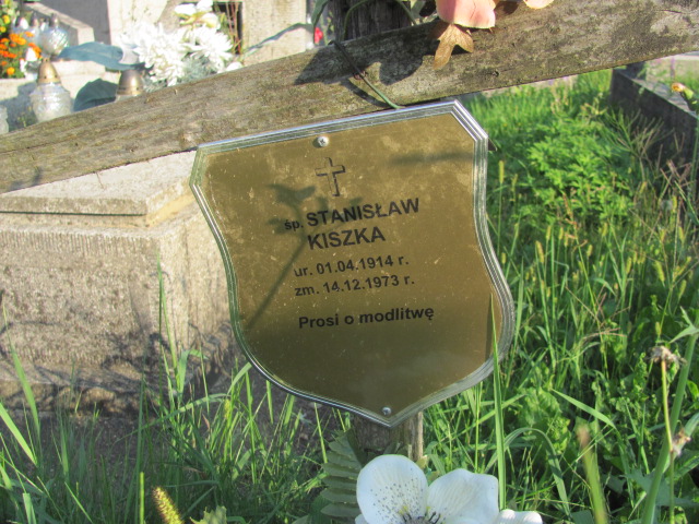 Stanisław Kiszka  1914 Tarnów - Grobonet - Wyszukiwarka osób pochowanych