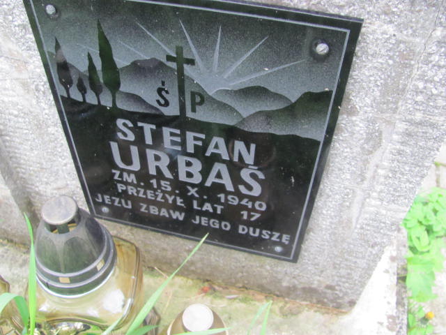 Stefan Urbaś Tarnów - Grobonet - Wyszukiwarka osób pochowanych