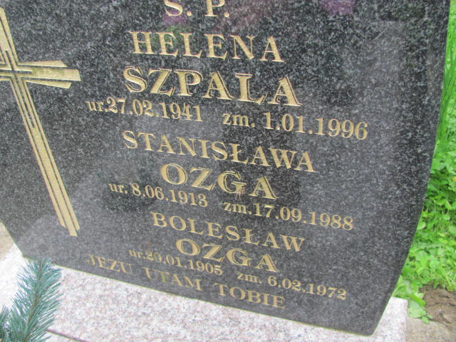 Helena Szpala 1941 Tarnów - Grobonet - Wyszukiwarka osób pochowanych