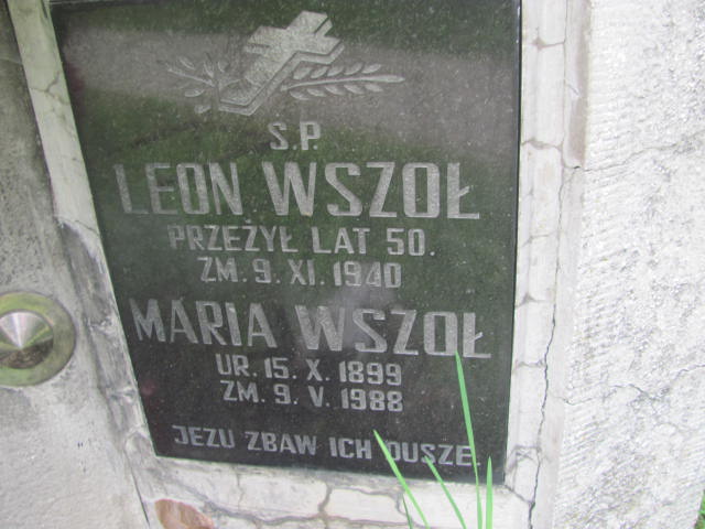 Leon Wszoł Tarnów - Grobonet - Wyszukiwarka osób pochowanych