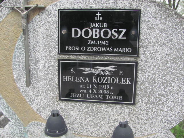 Jakub Dobosz  Tarnów - Grobonet - Wyszukiwarka osób pochowanych