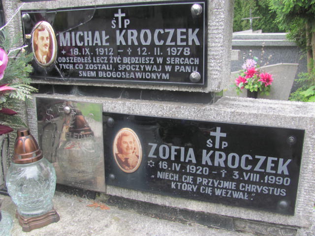 Zofia Kroczek 1920 Tarnów - Grobonet - Wyszukiwarka osób pochowanych