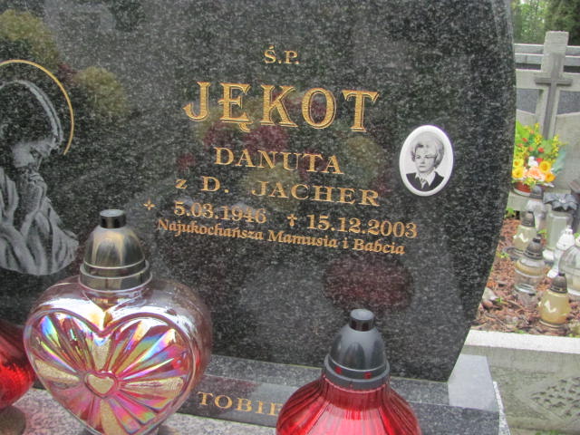 Danuta Jękot  1946 Tarnów - Grobonet - Wyszukiwarka osób pochowanych