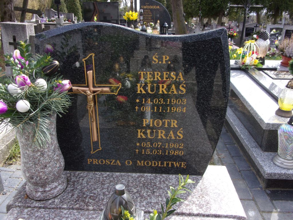 Piotr Kuraś 1902 Tarnów - Grobonet - Wyszukiwarka osób pochowanych