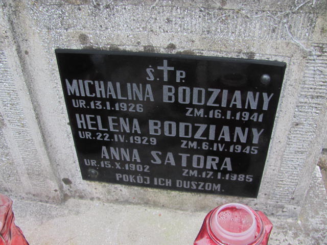 Anna Satora  1902 Tarnów - Grobonet - Wyszukiwarka osób pochowanych