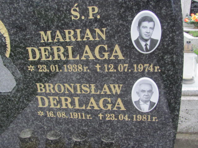 Bronisław Derlaga  1911 Tarnów - Grobonet - Wyszukiwarka osób pochowanych