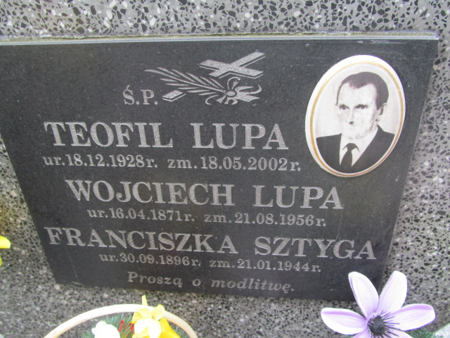 Wojciech Lupa 1871 Tarnów - Grobonet - Wyszukiwarka osób pochowanych