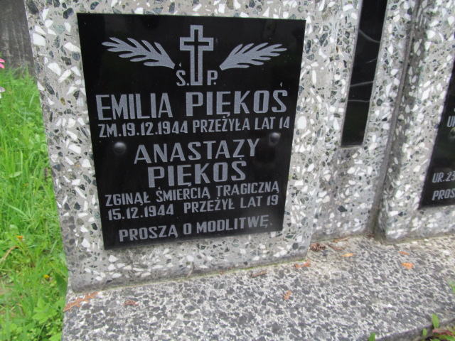 Anastazy Piękoś Tarnów - Grobonet - Wyszukiwarka osób pochowanych