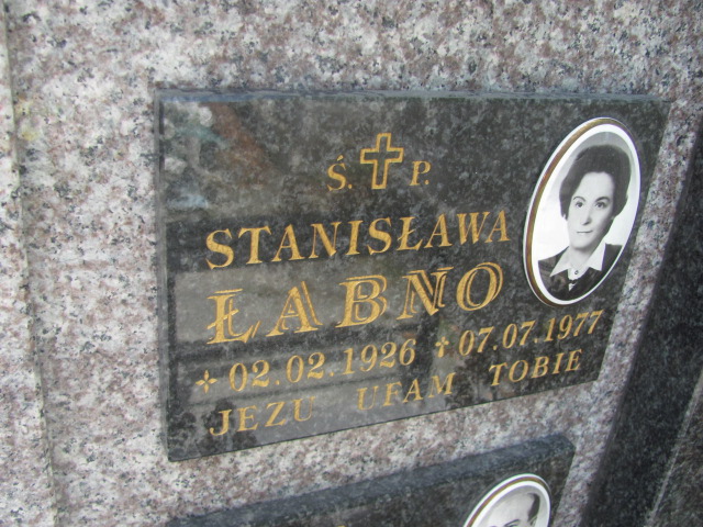 Stanisław Łabno 1923 Tarnów - Grobonet - Wyszukiwarka osób pochowanych