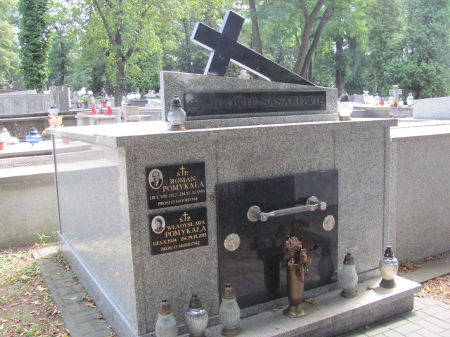 Grób Roman Pomykała 